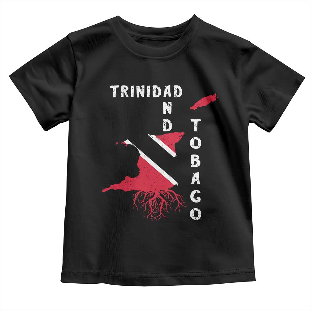 Trinidad and Tobago Flag Toddler T Shirt Trini Trinidadian Proud - Wonder Print Shop