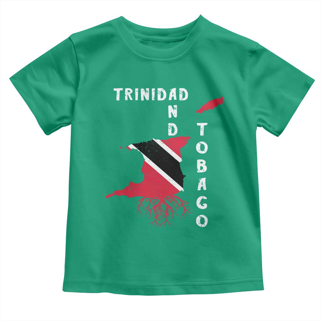 Trinidad and Tobago Flag Toddler T Shirt Trini Trinidadian Proud - Wonder Print Shop