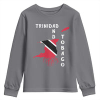 Trinidad and Tobago Flag Youth Sweatshirt Trini Trinidadian Proud - Wonder Print Shop