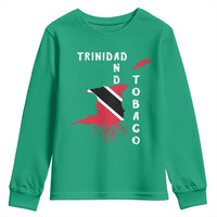 Trinidad and Tobago Flag Youth Sweatshirt Trini Trinidadian Proud - Wonder Print Shop