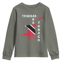 Trinidad and Tobago Flag Youth Sweatshirt Trini Trinidadian Proud - Wonder Print Shop