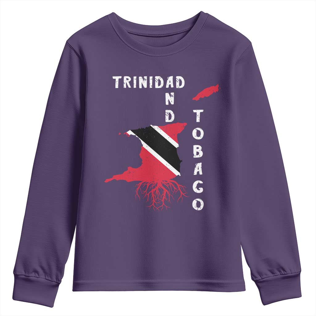 Trinidad and Tobago Flag Youth Sweatshirt Trini Trinidadian Proud - Wonder Print Shop