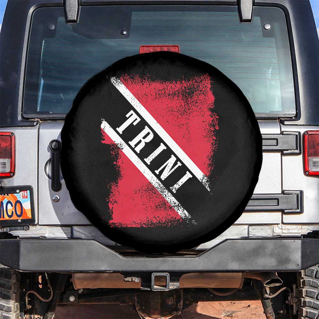 Trinidad and Tobago Flag Spare Tire Cover Caribbean Souvenir - Wonder Print Shop