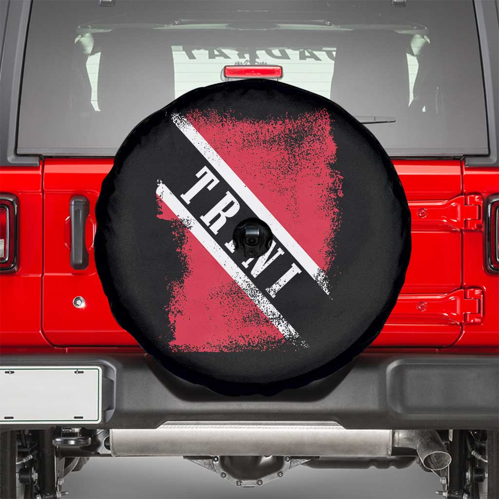 Trinidad and Tobago Flag Spare Tire Cover Caribbean Souvenir - Wonder Print Shop