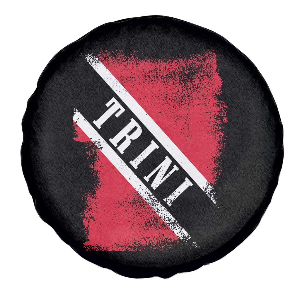 Trinidad and Tobago Flag Spare Tire Cover Caribbean Souvenir - Wonder Print Shop