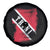 Trinidad and Tobago Flag Spare Tire Cover Caribbean Souvenir - Wonder Print Shop
