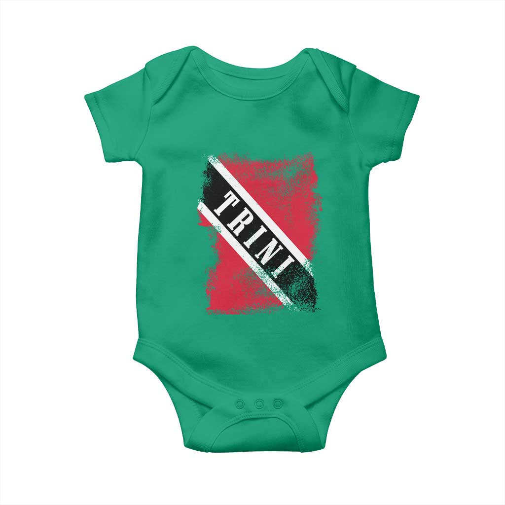 Trinidad and Tobago Flag Baby Onesie Caribbean Souvenir - Wonder Print Shop