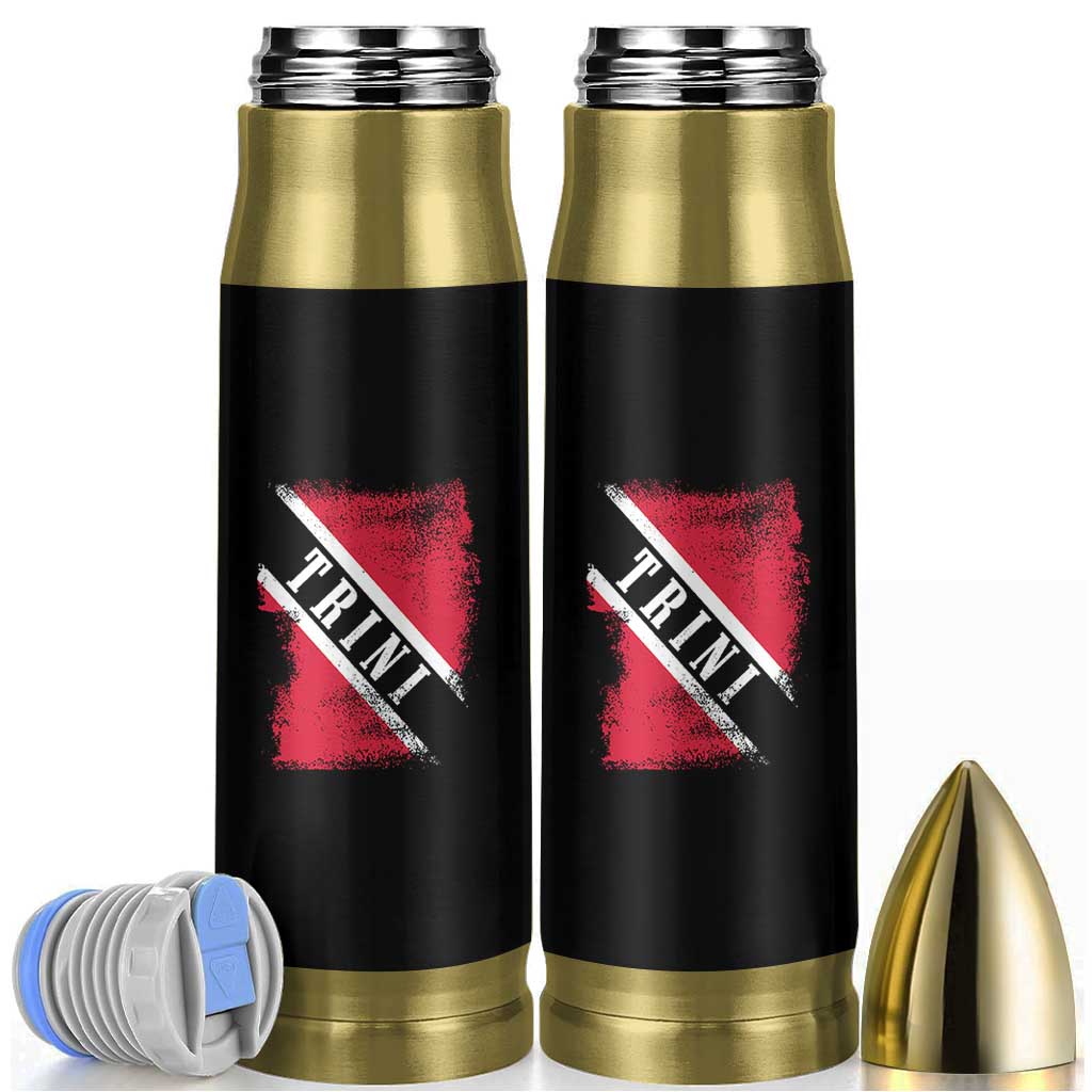 Trinidad and Tobago Flag Bullet Tumbler Caribbean Souvenir - Wonder Print Shop