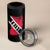 Trinidad and Tobago Flag 4 in 1 Can Cooler Tumbler Caribbean Souvenir - Wonder Print Shop