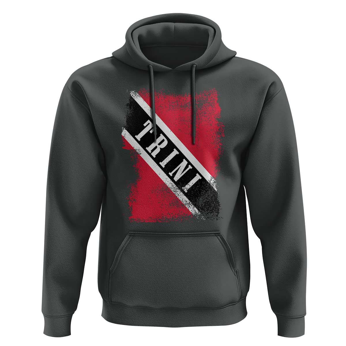 Trinidad and Tobago Flag Hoodie Caribbean Souvenir - Wonder Print Shop