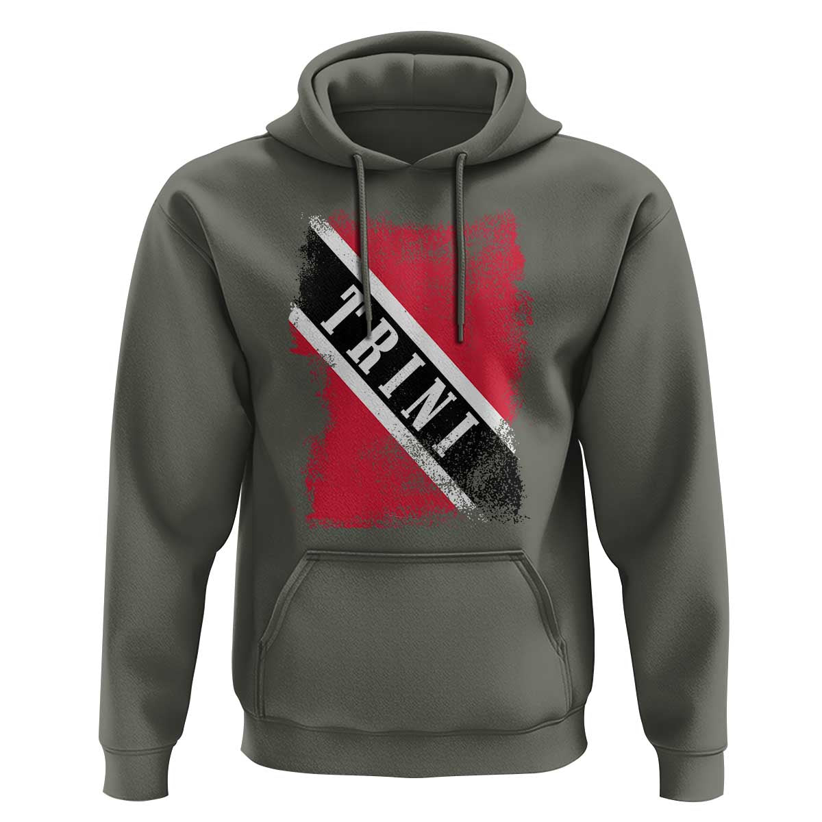 Trinidad and Tobago Flag Hoodie Caribbean Souvenir - Wonder Print Shop