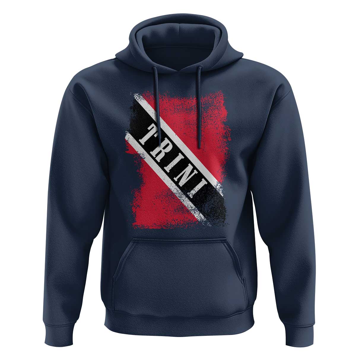 Trinidad and Tobago Flag Hoodie Caribbean Souvenir - Wonder Print Shop