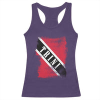 Trinidad and Tobago Flag Racerback Tank Top Caribbean Souvenir - Wonder Print Shop