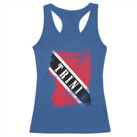 Trinidad and Tobago Flag Racerback Tank Top Caribbean Souvenir - Wonder Print Shop