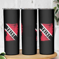 Trinidad and Tobago Flag Skinny Tumbler Caribbean Souvenir - Wonder Print Shop