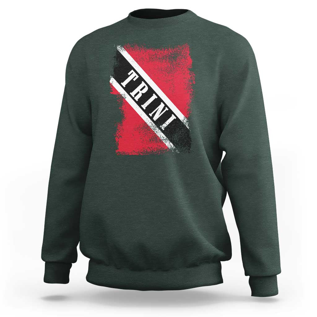 Trinidad and Tobago Flag Sweatshirt Caribbean Souvenir - Wonder Print Shop