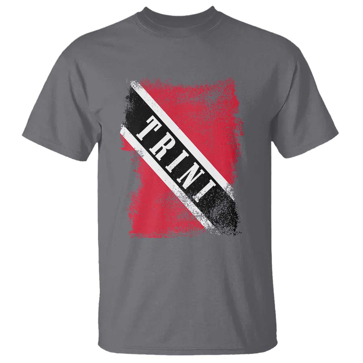 Trinidad and Tobago Flag T Shirt Caribbean Souvenir - Wonder Print Shop
