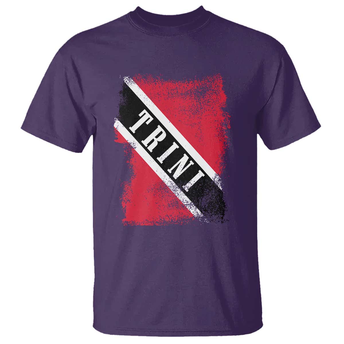 Trinidad and Tobago Flag T Shirt Caribbean Souvenir - Wonder Print Shop