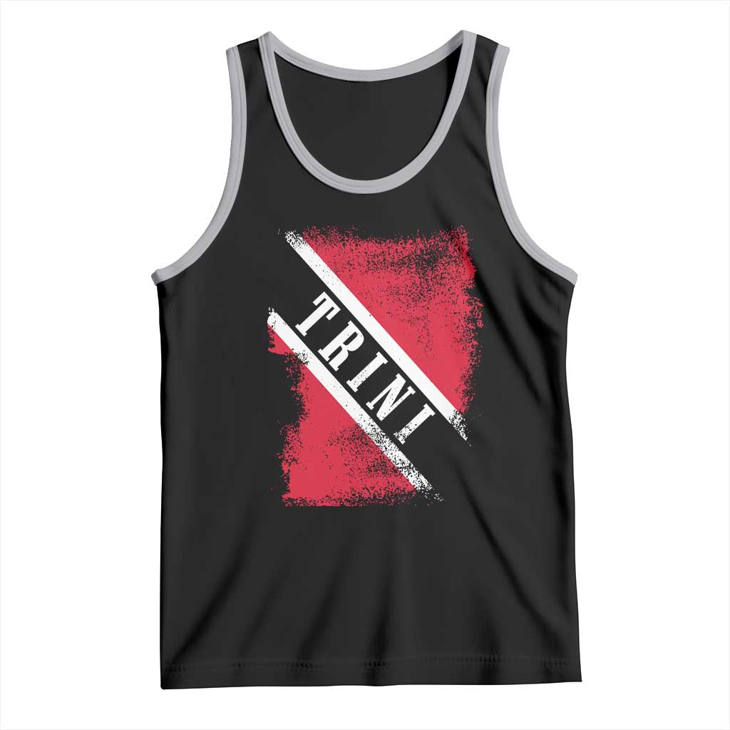 Trinidad and Tobago Flag Tank Top Caribbean Souvenir - Wonder Print Shop