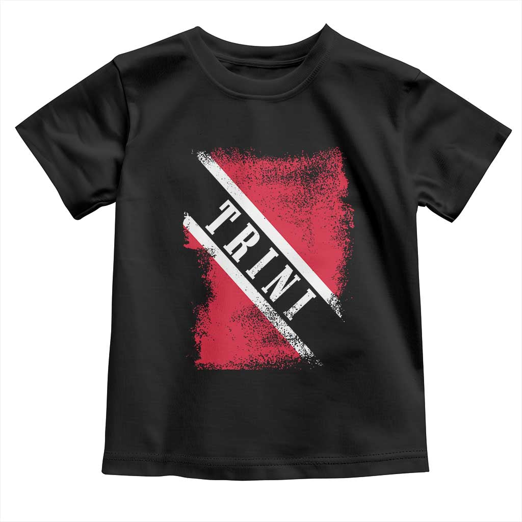 Trinidad and Tobago Flag Toddler T Shirt Caribbean Souvenir - Wonder Print Shop