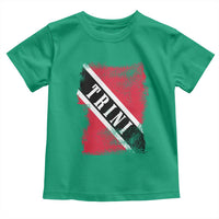 Trinidad and Tobago Flag Toddler T Shirt Caribbean Souvenir - Wonder Print Shop