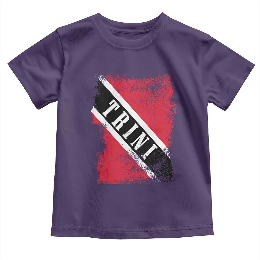 Trinidad and Tobago Flag Toddler T Shirt Caribbean Souvenir - Wonder Print Shop