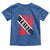 Trinidad and Tobago Flag Toddler T Shirt Caribbean Souvenir - Wonder Print Shop
