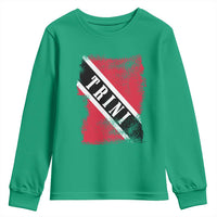 Trinidad and Tobago Flag Youth Sweatshirt Caribbean Souvenir - Wonder Print Shop