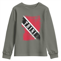 Trinidad and Tobago Flag Youth Sweatshirt Caribbean Souvenir - Wonder Print Shop
