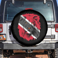 Trinidad and Tobago Flag Lion Spare Tire Cover Caribbean Souvenir - Wonder Print Shop