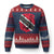Trinidad and Tobago Flag Lion Ugly Christmas Sweater Caribbean Souvenir - Wonder Print Shop