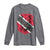 Trinidad and Tobago Flag Lion Long Sleeve Shirt Caribbean Souvenir - Wonder Print Shop