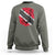 Trinidad and Tobago Flag Lion Sweatshirt Caribbean Souvenir - Wonder Print Shop