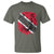 Trinidad and Tobago Flag Lion T Shirt Caribbean Souvenir - Wonder Print Shop