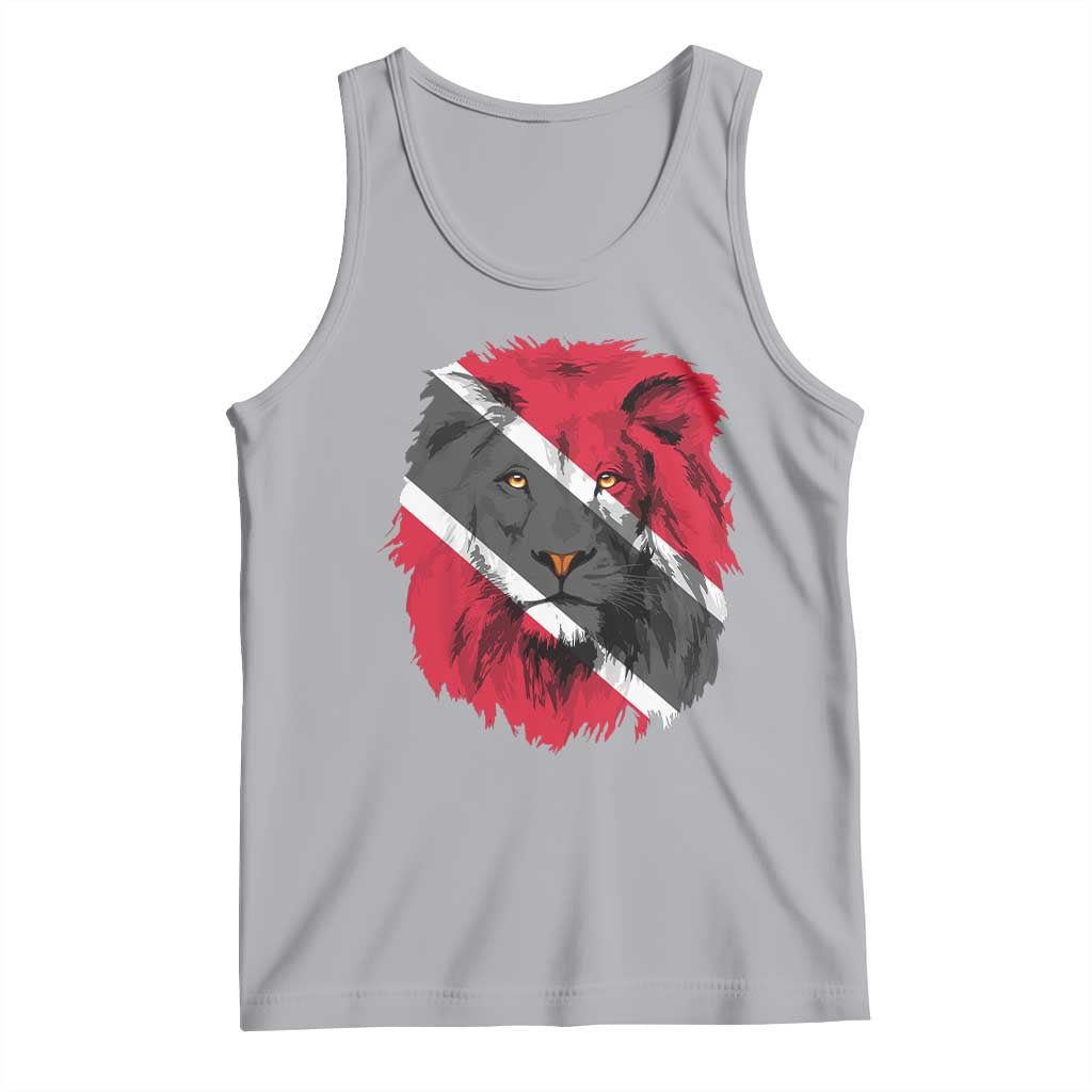 Trinidad and Tobago Flag Lion Tank Top Caribbean Souvenir - Wonder Print Shop