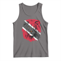 Trinidad and Tobago Flag Lion Tank Top Caribbean Souvenir - Wonder Print Shop