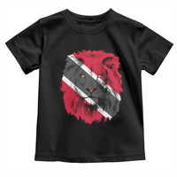 Trinidad and Tobago Flag Lion Toddler T Shirt Caribbean Souvenir - Wonder Print Shop