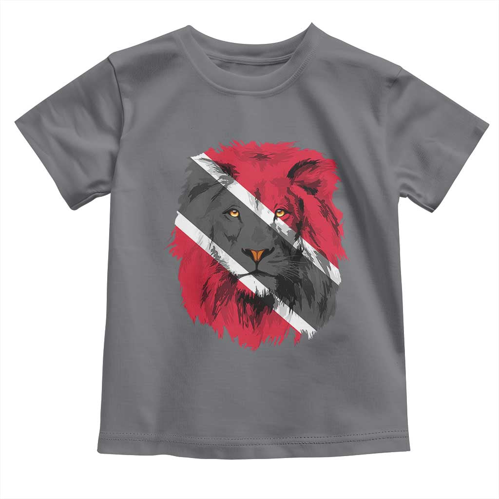 Trinidad and Tobago Flag Lion Toddler T Shirt Caribbean Souvenir - Wonder Print Shop