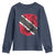 Trinidad and Tobago Flag Lion Youth Sweatshirt Caribbean Souvenir - Wonder Print Shop