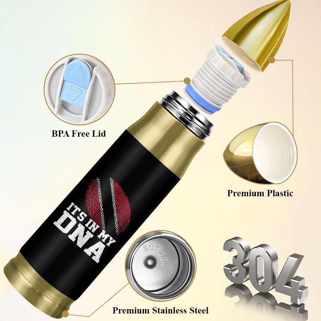 Trinidad and Tobago In My DNA Bullet Tumbler Trini Trinidadian Proud - Wonder Print Shop