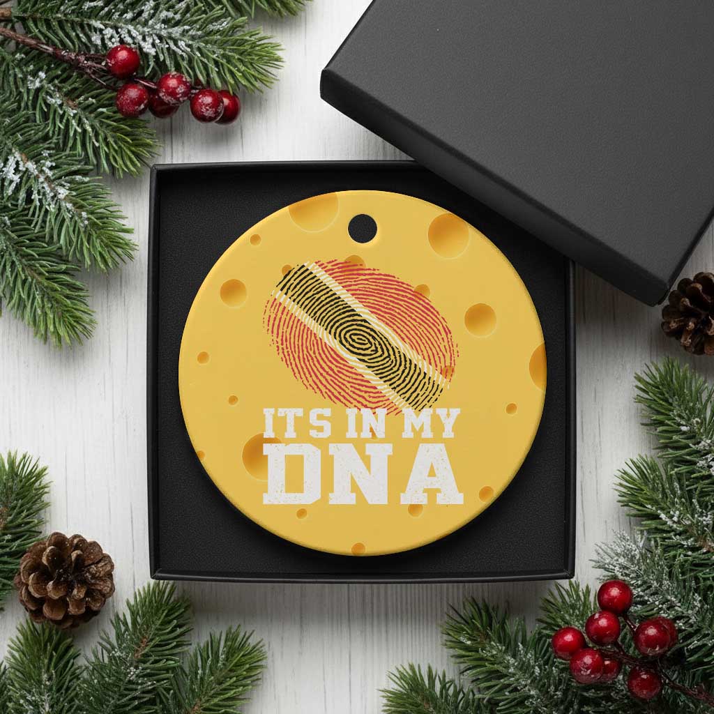 Trinidad and Tobago In My DNA Ceramic Ornament Trini Trinidadian Proud - Wonder Print Shop