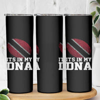 Trinidad and Tobago In My DNA Skinny Tumbler Trini Trinidadian Proud - Wonder Print Shop