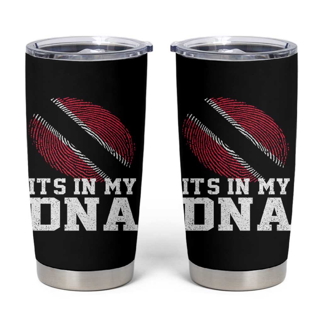 Trinidad and Tobago In My DNA Tumbler Cup Trini Trinidadian Proud - Wonder Print Shop