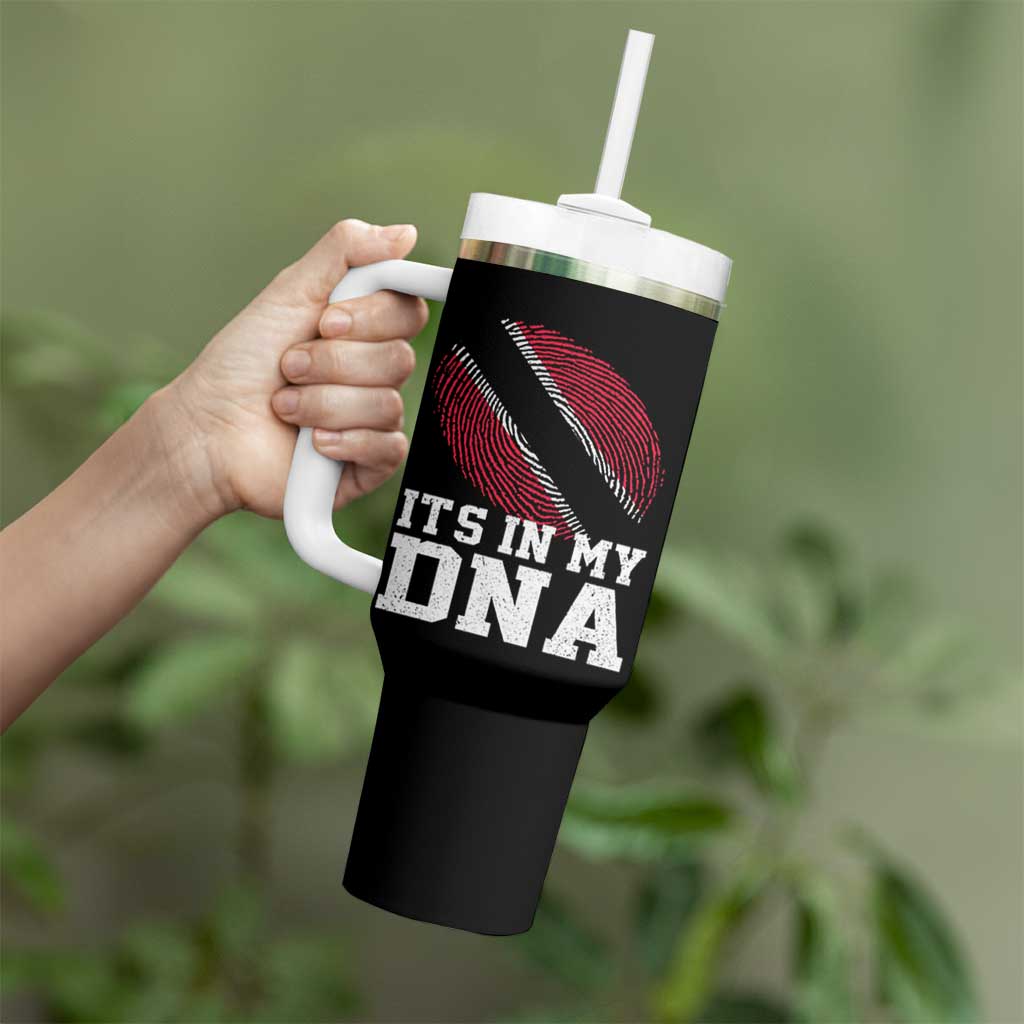 Trinidad and Tobago In My DNA Tumbler With Handle Trini Trinidadian Proud - Wonder Print Shop