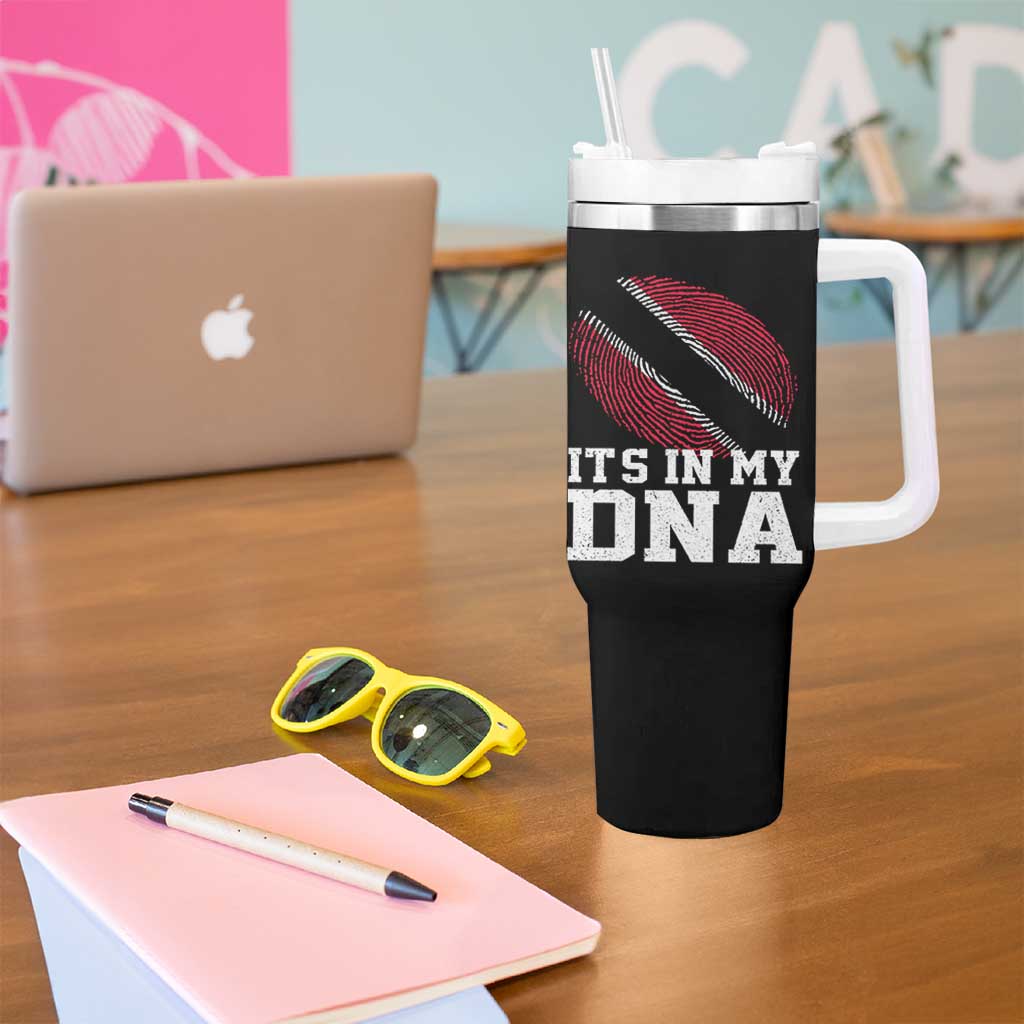 Trinidad and Tobago In My DNA Tumbler With Handle Trini Trinidadian Proud - Wonder Print Shop