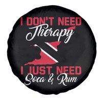 Funny Trini Spare Tire Cover Just Need Soca & Rum Trinidad and Tobago Flag - Wonder Print Shop