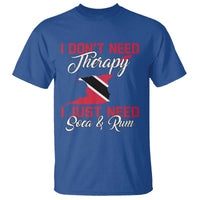 Funny Trini T Shirt Just Need Soca & Rum Trinidad and Tobago Flag - Wonder Print Shop