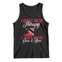 Funny Trini Tank Top Just Need Soca & Rum Trinidad and Tobago Flag - Wonder Print Shop
