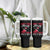 Funny Trini Tumbler With Handle Just Need Soca & Rum Trinidad and Tobago Flag - Wonder Print Shop