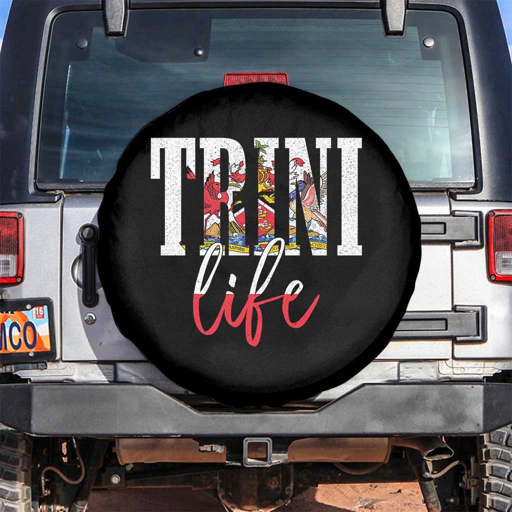 Trini Life Spare Tire Cover Trinidad and Tobago Flag Caribbean Souvenir - Wonder Print Shop